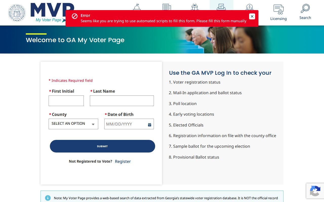 Fulton County residents directory Georgia voter lookup